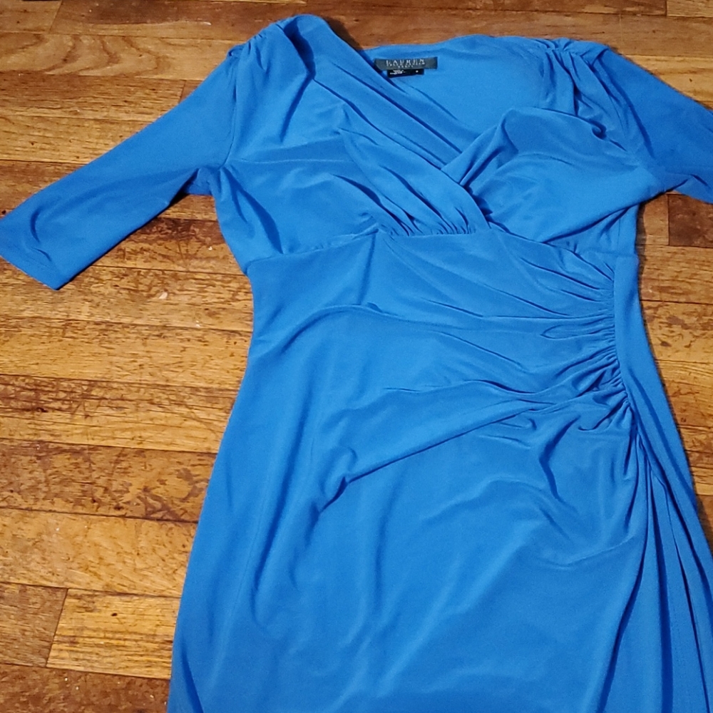 Ralph Lauren Faux wrap dress sz 2